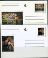 (B) BK46/47 1994 - Kunstwerken Uit De Brusselse Metro - Cartoline Illustrate (1971-2014) [BK]
