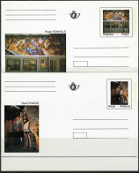 (B) BK46/47 1994 - Kunstwerken Uit De Brusselse Metro - 2 - Illustrated Postcards (1971-2014) [BK]