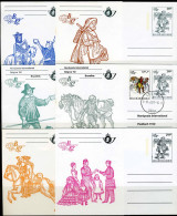 (B) BK28/33 1982 - Belgica 82 - Cartes Postales Illustrées (1971-2014) [BK]