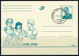 (B) België Briefkaart FDC 17 BEF  1998(3) - ALIX 1948-1998 - Illustrated Postcards (1971-2014) [BK]