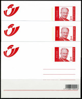 (B) Belgiê Briefkaart Adreswijziging** 2002 NL-FR -DU (3 Stuks) - Addr. Chang.