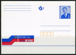 (B) België Briefkaart - Koning Albert 16 BEF Bank Van De Post - Tarjetas 1951-..