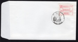 (B) ATM67 FDC Envelop 1987 - Portus '87 9 BEF - Autres & Non Classés