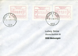 (B) ATM6 FDC Brief 1981 - 2-2-6 BEF - Sonstige & Ohne Zuordnung
