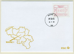 (B) ATM53 FDC Envelop 1983 - Wavre 1 (P3053) - Andere & Zonder Classificatie