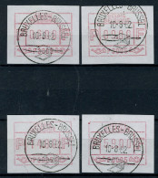 (B) ATM5 FDC 1981 - Set 6-9-14-59 - Andere & Zonder Classificatie