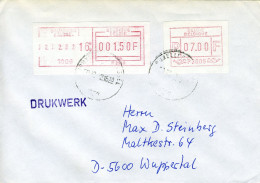 (B) ATM5 FDC Brief 1981 - 7 BEF - Sonstige & Ohne Zuordnung
