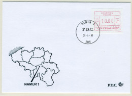 (B) ATM49 FDC Envelop 1983 - Namur 1 (P3049) - Autres & Non Classés