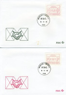 (B) ATM5 FDC Envelop 1981 - Set 6-9-14-59 BEF - 1 - Andere & Zonder Classificatie