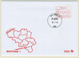 (B) ATM37 FDC Envelop 1983 - Bastogne 1 (P3037) - Andere & Zonder Classificatie