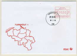 (B) ATM31 FDC Envelop 1983 - Turnhout 1 (P3031) - Andere & Zonder Classificatie