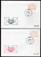 (B) ATM3 FDC Envelop 1981 - Set 6-9-14-59 BEF - 3 - Other & Unclassified