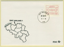 (B) ATM27 FDC Envelop 1983 - Sint-Niklaas 1 (P3027) - Andere & Zonder Classificatie