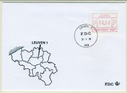 (B) ATM17 FDC Envelop 1983 - Leuven 1 (P3017) - Autres & Non Classés
