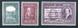 (B) 987/989 MH 1956 - 200e Verjaardag Geboorte Van Wolfgang Amadeus Mozart. -1 - Unused Stamps