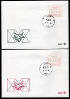 (B) ATM1 FDC Envelop 1981 - Set 6-9-14-59 BEF - 1 - Other & Unclassified