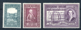 (B) 987/989 MH 1956 - 200e Verjaardag Geboorte Van Wolfgang Amadeus Mozart. - Unused Stamps