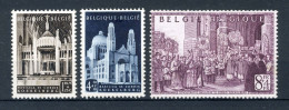 (B) 876/878 MH 1952 - Inwijding Van De Basiliek Van Koekelberg. - Unused Stamps