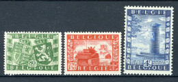 (B) 823/825 MH 1950 - Ten Voordele Genootschap België - Groot-Brittannië. - 2 - Ongebruikt