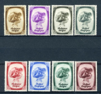 (B) 488/495 MH 1938 - Z.H. Prins Albert. - 2 - Unused Stamps