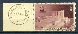 (B) 465a FDC 1938 - Gedenkteken Van Z.M. Koning Albert 1 In Nieuwpoort. - Unused Stamps