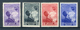 (B) 450/453 MH 1937 - H.M. Koningin Astrid En Prins Boudewijn - Nuovi