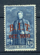(B) 307 MH 1930 - Met Opdruk B.I.T. - Unused Stamps
