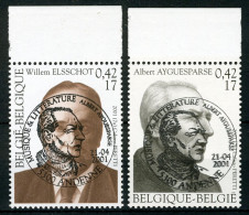 (B) 2990/2991 MNH FDC 2001 - Muziek En Literatuur. - 1 - Unused Stamps
