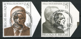 (B) 2990/2991 MNH FDC 2001 - Muziek En Literatuur. - Unused Stamps
