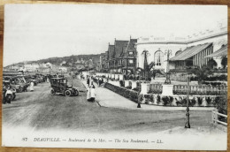 DEAUVILLE Boulevard De La Mer The Sea Boulevard - Deauville