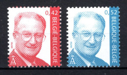 3050/3051 MNH** 2002 - Z.M. Koning Albert II - Ongebruikt