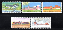 3017/3021 MNH 2001 - Belgische Boerderijen. - Nuevos