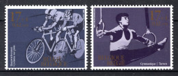 3012/3013 MNH** 2001 - Wereldkampioenschappen Wielrennen, Gymnastiek - Unused Stamps