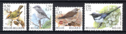 2985/2988 MNH** 2001 - Vogels - Unused Stamps