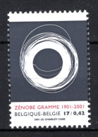 2978 MNH** 2001 - 100ste Verjaardag Van Het Overlijden Van Zénobe Gramme - Unused Stamps