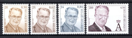 2980/2983 MNH** 2001 - Z.M. Koning Albert II - Unused Stamps