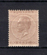 19A MH 1865-1866 - Z.M. Koning Leopold I (kamtanding 15) - 1865-1866 Profilo Sinistro