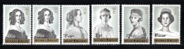 1233/1238 MNH 1962 - Koninginnen Van België. - Neufs