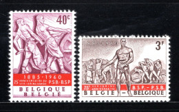 1131/1132 MNH 1960 - Monument Van De Arbeid. - Unused Stamps