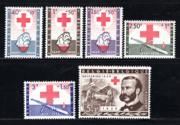 1096/1101 MNH 1959 - Ten Voordele Van Het Rode Kruis. - Nuevos