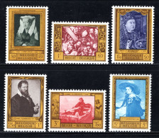 1076/1081 MNH 1958 - Bekende Schilderijen. - Unused Stamps