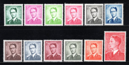 1066/1075 MNH 1958 - Z.M. Koning Boudewijn. - Unused Stamps