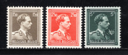 1005/1007 MNH 1956 - Z.M. Koning Leopold 3 - Nuevos