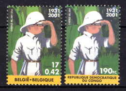 3048 MNH** 2001 - Gemeenschappelijke Uitgifte Met Democratische Rep. Congo -1 - Neufs