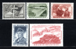 1032/1036 MNH 1957 - Memoriaal Van Generaal Patton. - Unused Stamps