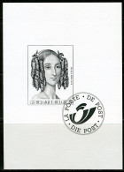 (B) Zwart Wit Velletje 2001  - GCA6 Koningin Louisa-Maria  (2970) - Feuillets N&B Offerts Par La Poste [ZN & GC]