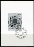 (B) Zwart Wit Velletje 1997  - GCA2 Horta Museum In St. Gillis  (2684) -2 - Schwarz-weiß Kleinbögen [ZN & GC]