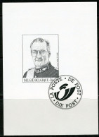 (B) Zwart Wit Velletje 1998  - GCA3 Koning Albert II  (2740) -2 - Foglietti B/N [ZN & GC]