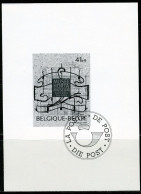 (B) Zwart Wit Velletje 1997  - GCA2 Horta Museum In St. Gillis  (2684) - Feuillets N&B Offerts Par La Poste [ZN & GC]
