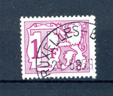 (B) TX66P7 Gestempeld 1966 - Nieuw Type Heraldieke Leeuw - Briefmarken